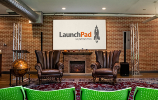 LaunchPad Huntington event stage
